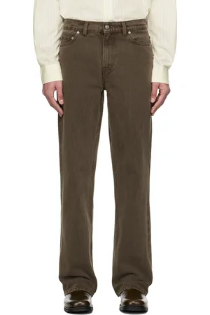 OUR LEGACY Brown 70s Cut Jeans
