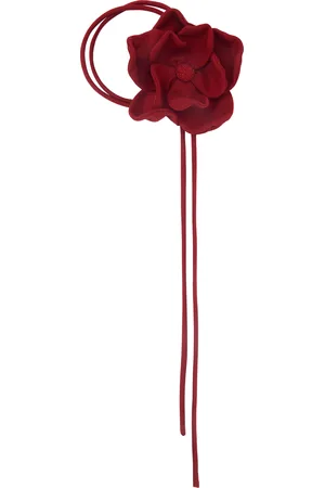 Fancì Club Red Rose-Flower Choker