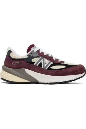 New Balance Burgundy & Beige 