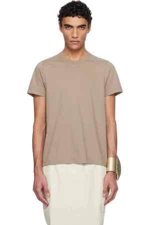 Rick Owens Taupe Hollywood Level T-shirt