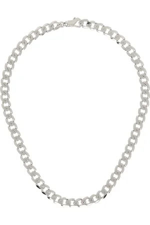 EMANUELE BICOCCHI Silver Edge Chain Necklace