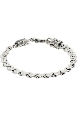 EMANUELE BICOCCHI Silver Infinity Loop Bracelet