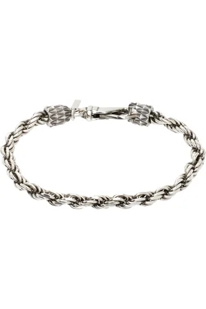 EMANUELE BICOCCHI Silver Tiny French Rope Bracelet