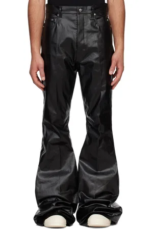 Rick Owens Black Hollywood Bolan Bootcut Jeans