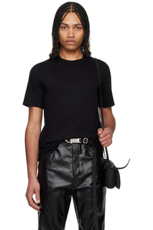 Rick Owens Black Hollywood Short Level T-shirt