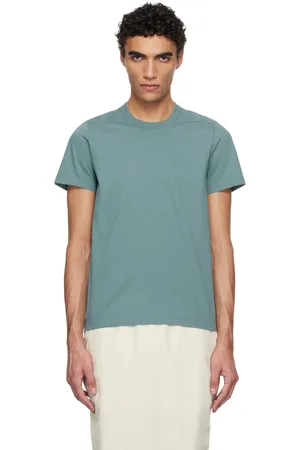 Rick Owens Blue Hollywood Short Level T-shirt