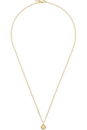 EMANUELE BICOCCHI Gold Plated Arabesque Dice Necklace