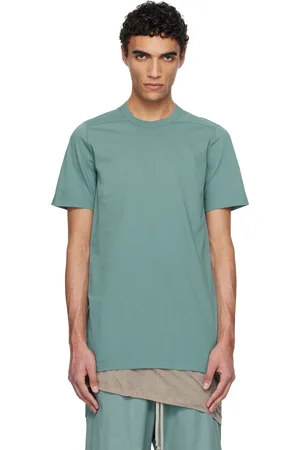 Rick Owens Blue Hollywood Short Level T-shirt