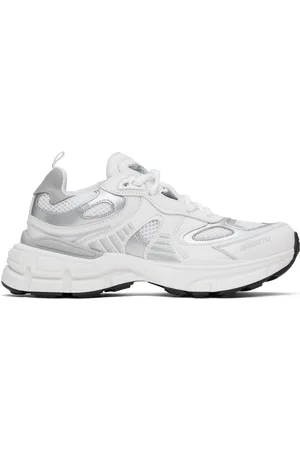 Axel Arigato White & Silver Sphere Runner Sneakers