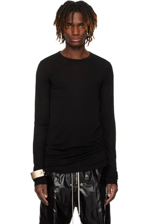 Rick Owens Black Hollywood Basic LS T-shirt