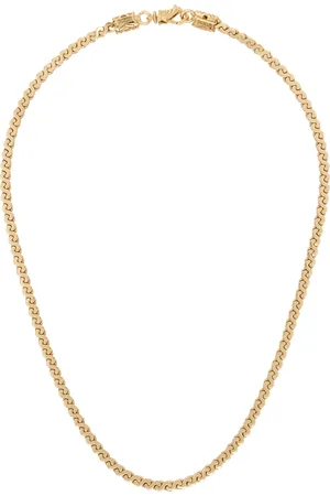 EMANUELE BICOCCHI Gold Infinity Loop S-Link Necklace