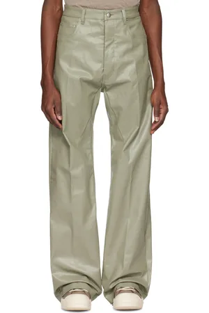 Rick Owens Green Hollywood Geth Jeans