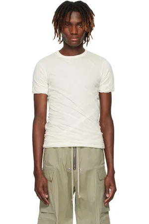 Rick Owens White Hollywood Double SS T-shirt