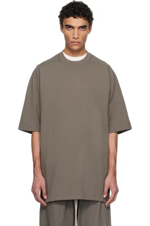Rick Owens Gray Hollywood Jumbo SS T-shirt
