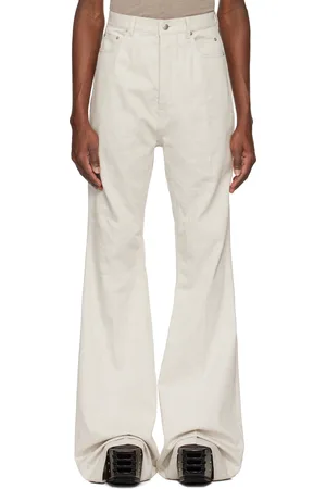 Rick Owens Off-White Hollywood Bolan Bootcut Jeans
