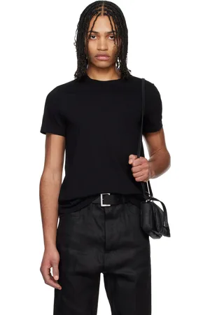 Rick Owens Black Hollywood Short Level T-shirt