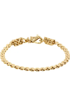 EMANUELE BICOCCHI Gold Infinity Loop S-Link Bracelet