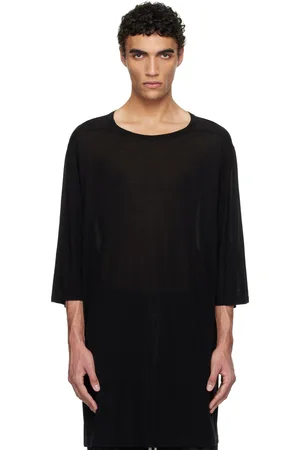 Rick Owens Black Hollywood Jumbo SS T-shirt