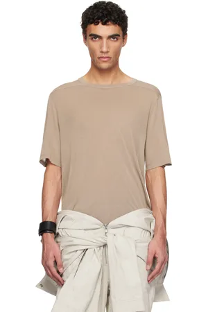 Rick Owens Taupe Hollywood Level T-shirt