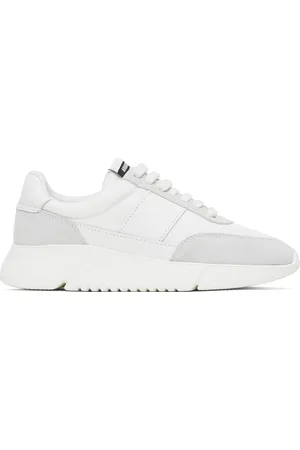 Axel Arigato White & Gray Genesis Vintage Runner Sneakers