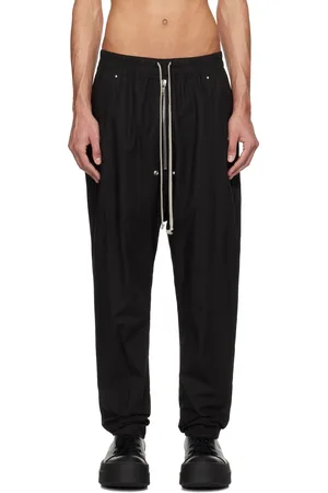 Rick Owens Black Hollywood Bela Trousers