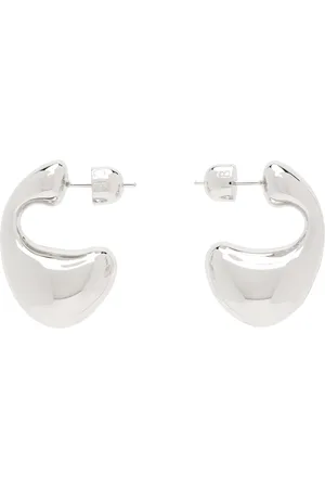 Maria Black Silver Dolphin Large Earrings