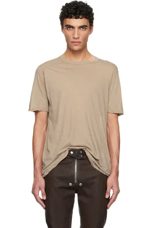 Rick Owens Taupe Hollywood Level T-shirt