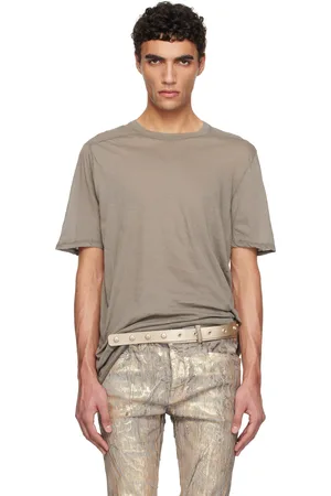Rick Owens Gray Hollywood Level T-shirt