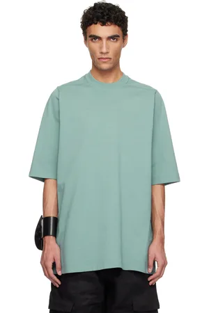 Rick Owens Blue Hollywood Jumbo SS T-shirt