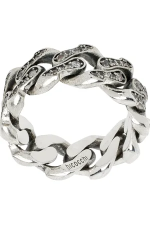 EMANUELE BICOCCHI Silver Chain Ring