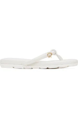 Gianvito Rossi White Fiji Nappa Sandals