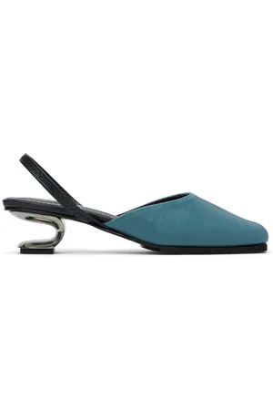 Nicole Saldanã Blue Syd Mesh Heels