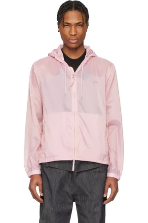 Courrèges Pink Hooded Windbreaker Jacket