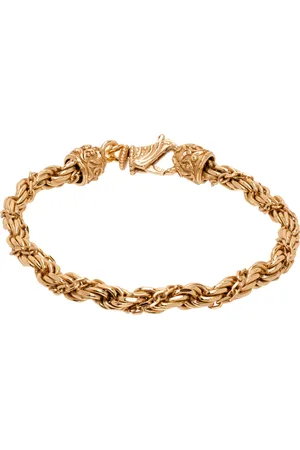 EMANUELE BICOCCHI Gold Wrapped Rope Chain Bracelet