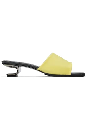Nicole Saldanã Yellow Sarah Heeled Sandals