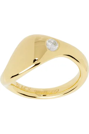Maria Black Gold Dolphin Ring