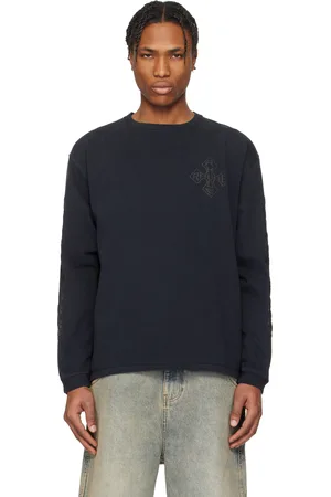 Rhude Black Cross LS T-shirt