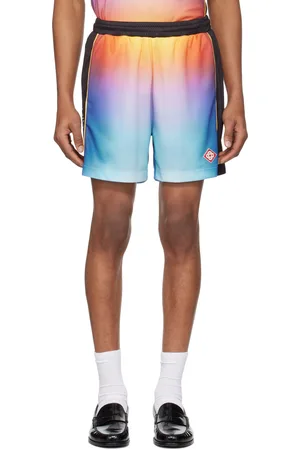 Casablanca Multicolor Gradient Football Shorts