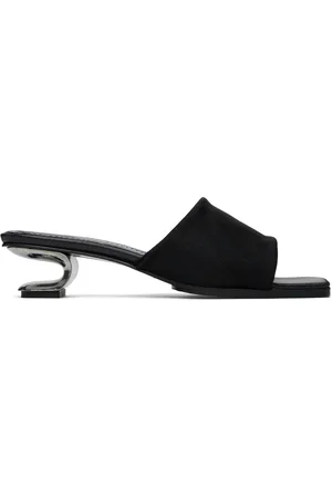 Nicole Saldanã Black Sarah Heeled Sandals