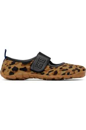 WALES BONNER Tan & Brown Mary Jane Flat Sneakers