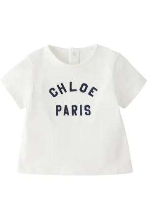 Chloé Baby Off-White Logo T-shirt