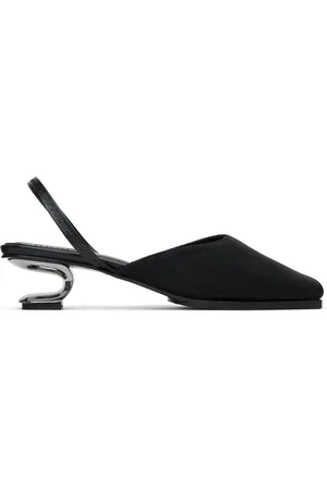 Nicole Saldanã Black Syd Mesh Heels
