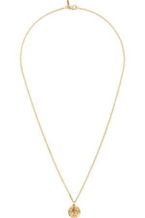 EMANUELE BICOCCHI Gold Lily Coin Necklace