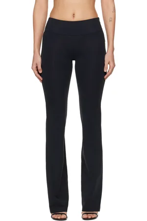 Courrèges Black Scuba Jersey Trousers