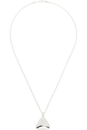 PEARLS BEFORE SWINE Silver Blot Pendant Necklace
