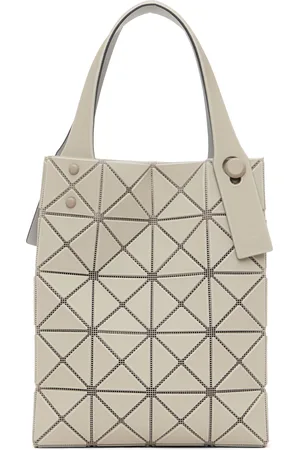 Issey Miyake Beige Prism Plus Bag