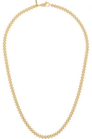 EMANUELE BICOCCHI Gold Plated Knot Chain Necklace