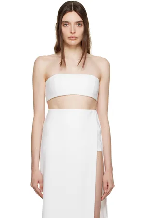 Monot White Strapless Camisole