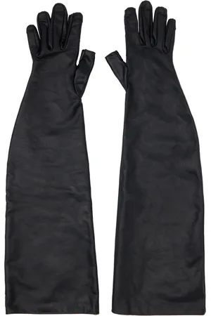 Rick Owens Black Beach Gloves