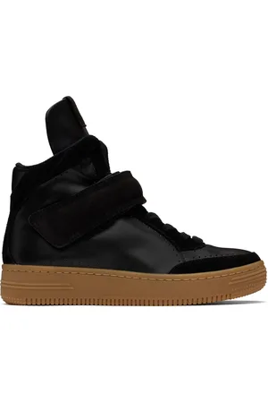 OPEN YY Black YY Velcro High Sneakers